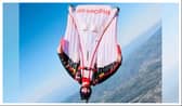 Scottish wingsuit flyer Liam Byrne has died during a jump in the Swiss Alps.