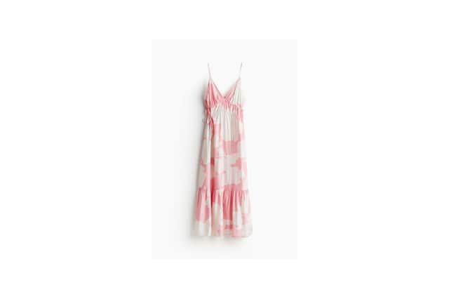 Drawstring-Detail Maxi Dress 50% off