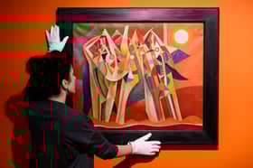 Fallen Angels by Tom Pow in Out of Chaos at the City Art Centre, Edinburgh