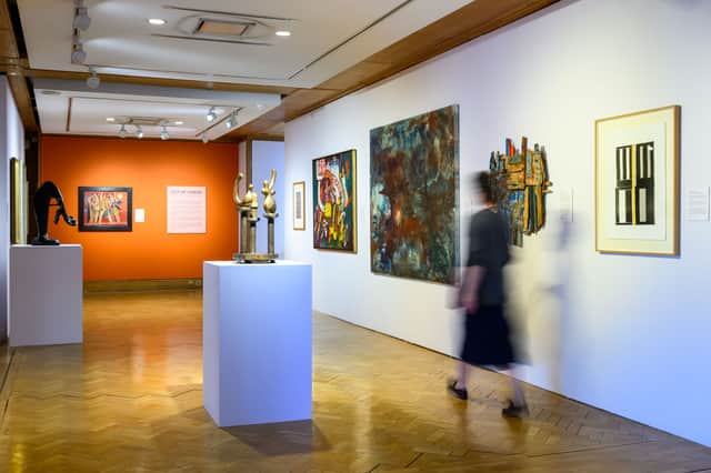 Installation view of Out of Chaos at the City Art Centre, Edinburgh