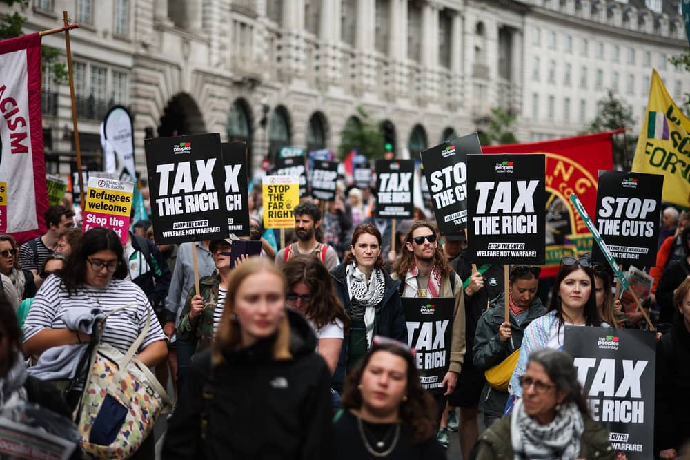 Increasing taxes is not the way to create a more prosperous future (Picture: Henry Nicholls)