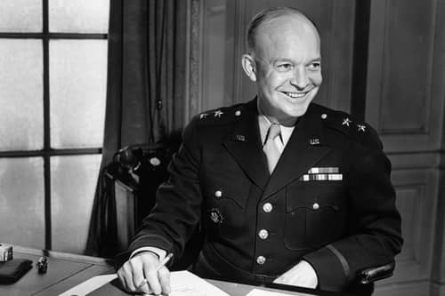 Dwight D Eisenhower, Supreme Commander of Allied forces in Europe during the Second World War and later US President, understood the value of international law (Picture: Fox Photos)