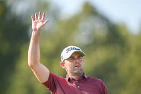 Liam Johnston, pictured playing on the Challenge Tour last year, topped the Regional Qualifier for the 153rd Open at Kilmarnock (Barassie) 