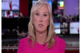 BBC presenter Martine Croxall