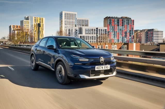 The new design is attractive, and the high ground clearance gives it SUV vibes