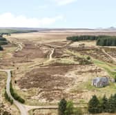 The house is in a remote part of Scotland.