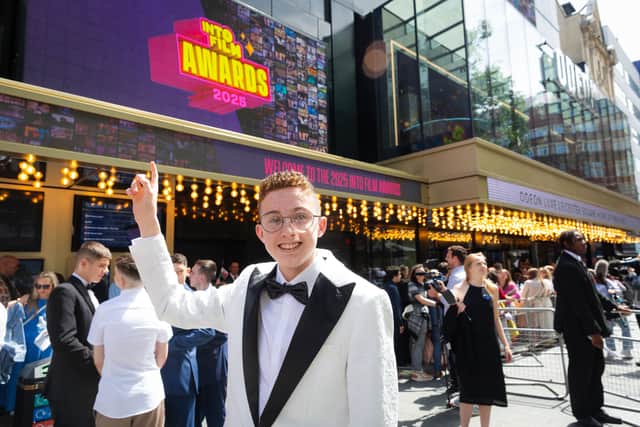 Edward was handed the award at a ceremony in London.