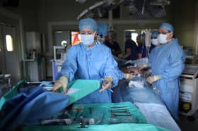 Large numbers of people are unable to work while they wait for operations and other medical procedures (Picture: Christopher Furlong)