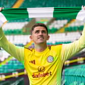 New Celtic signing Ross Doohan is unveiled to the media at Celtic Park, on June 24, in Glasgow, Scotland. (Photo by Ross MacDonald / SNS Group)