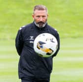 Hearts head coach Derek McInnes during a training session at the Oriam, on June 24, 2025. (Photo by Mark Scates / SNS Group)