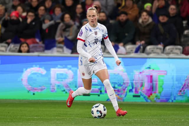 Caroline Graham Hansen's is one of the world's best women's footballers.