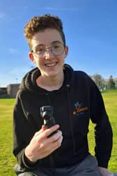 Edward Ryan, 14, from Sanquhar, Dumfries and Galloway has won the audience award at the 2025 Into Film Awards in London.