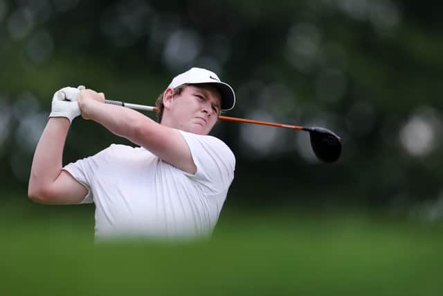 Bob MacIntyre is in the top 25 on the PGA Tour for strokes gained on the field off the tee