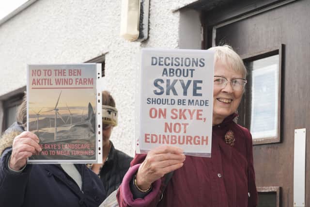 The Skye Camanachd Social Club, where the inquiry is taking place, was standing room only on the first day of the hearing