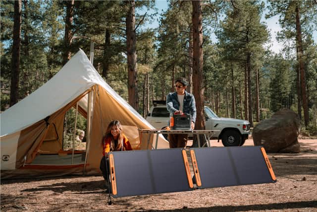 Bundle it with solar panels and you could be off-grid for weeks