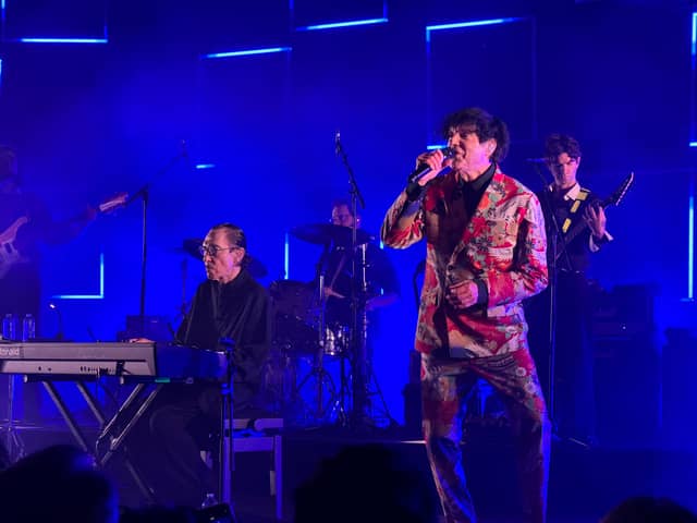 Sparks played Glasgow this week.
