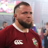 Pierre Schoeman of the British & Irish Lions looks on after their defeat to Argentina at the Aviva Stadium on June 20, 2025 in Dublin, Ireland.  (Photo by David Rogers/Getty Images)