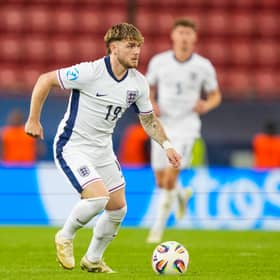 England Under 21 forward Harvey Elliott. Cr: Getty Images.