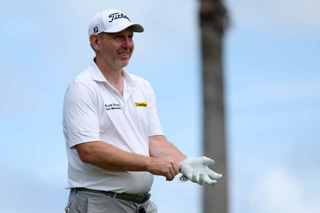 Stephen Gallacher is playing in just his second senior major this week as he joins Greig Hutcheon in flying the Saltire in the US Senior Open in Colorado
