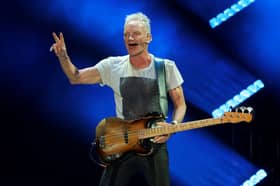 Sting has a date with Glasgow.