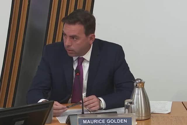 Conservative MSP Maurice Golden