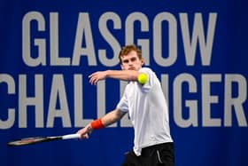 Hamish Stewart is one win away from competing at Wimbledon. (Photo by Rob Casey / SNS Group)