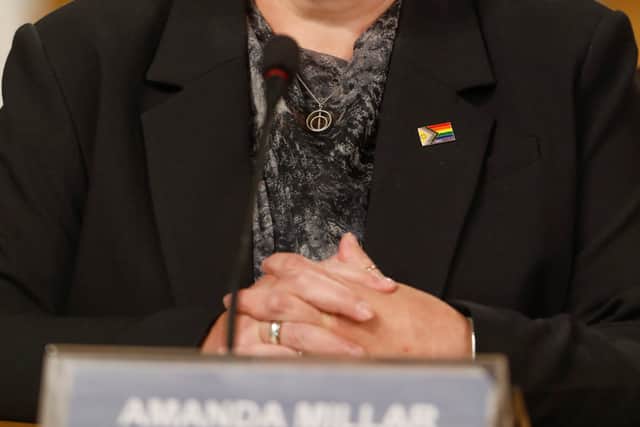 Former court chair Amanda Miller