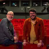(L-R) Filmhouse programmer director Rod White and executive director Andrew Simpson inside cinema one. Picture: Andy O'Brien/The Scotsman