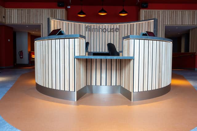 The entrance and ticket booth inside the Edinburgh Filmhouse. Picture: Andy O'Brien/The Scotsman