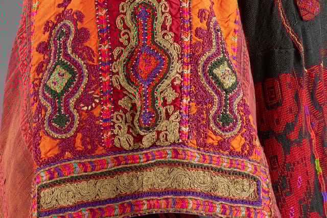 Detail of dress from Ramallah