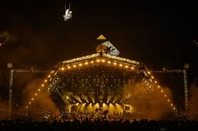The stage is set for Glastonbury.