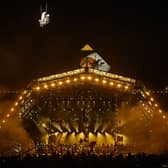 The stage is set for Glastonbury.