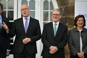 John Swinney and Keir Starmer do not have their troubles to seek (Picture: Andy Buchanan/pool)