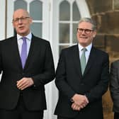 John Swinney and Keir Starmer do not have their troubles to seek (Picture: Andy Buchanan/pool)