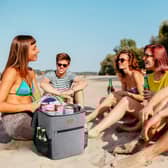 The Lifewit Cooler Backpack in action – ideal for beach trips, festivals and summer days out