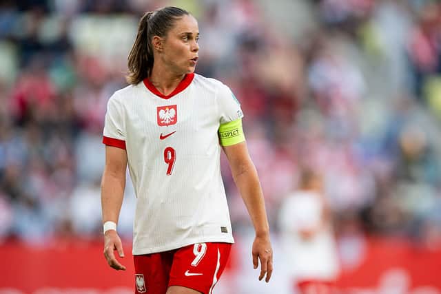 Poland have one of the world's best strikers in Ewa Pajor.
