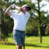 Cameron Adam is in a strong position in The Open Amater Series with a round to go
