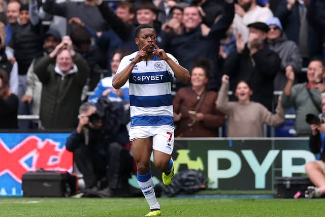 Karamoko Dembele of Queens Park Rangers, and formerly of Celtic, has previously played in the Refugee World Cup. (Photo by Warren Little/Getty Images)