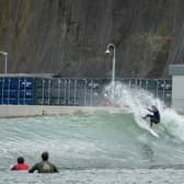 Lauren Sandland, on her way to winning the Hi-Land Fling at Lost Shore