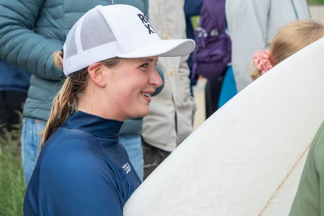 Lauren Sandland at the Hi-Land Fling