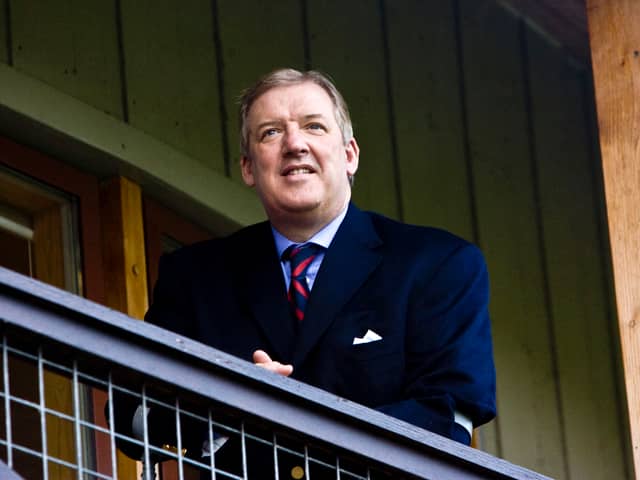 Rangers chairman Sir David Murray pictured at the Murray Park training ground in 2008.