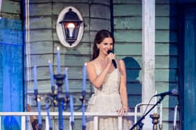 Lana Del Rey performing at Hampden Park, Glasgow, 26 June 2025