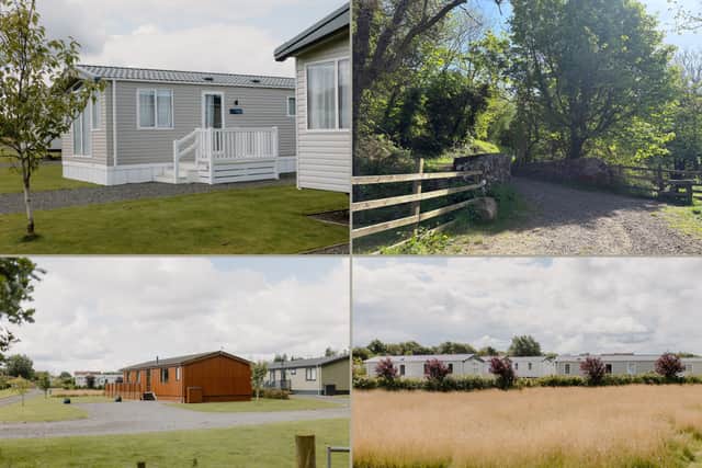 Linwater Caravan Park, near East Calder.