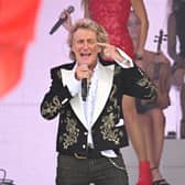 Sir Rod Stewart performs onstage during day five of the Glastonbury Festival at Worthy Farm. Picture: Leon Neal/Getty Images