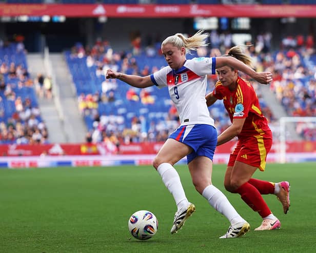 Alessia Russo will hope to fire England to more Euros glory this summer in Switzerland. Cr: Getty Images.