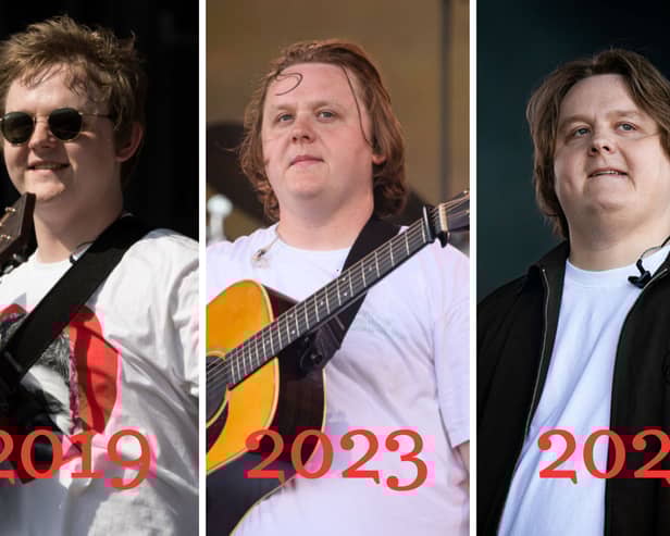 Lewis Capaldi at Glastonbury