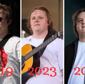 Lewis Capaldi at Glastonbury