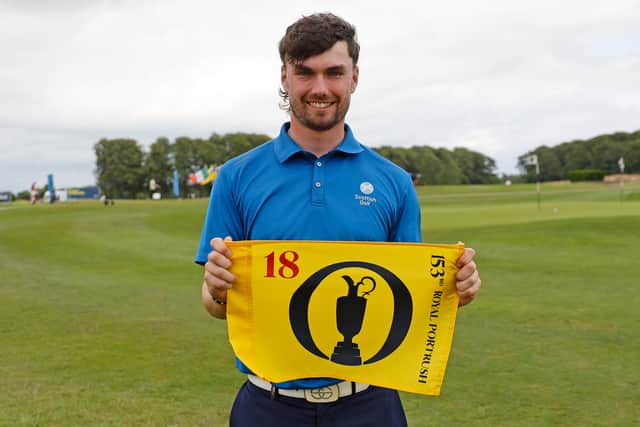 Cameron Adam secured his spot in the 153rd Open by winning The R&A’s Amateur Series