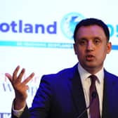Labour's Anas Sarwar speaks at the Scotland 2050 conference in Edinburgh (Picture: Andrew Milligan)