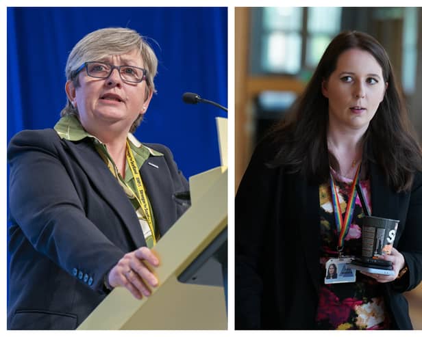 Joanna Cherry KC and Emma Roddick MSP